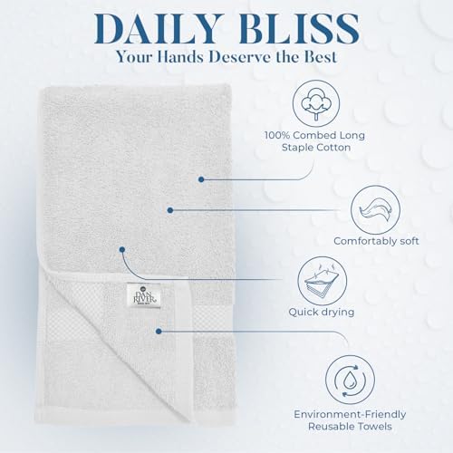 DAN RIVER 6-Pack Premium Hand Towels - Image 3