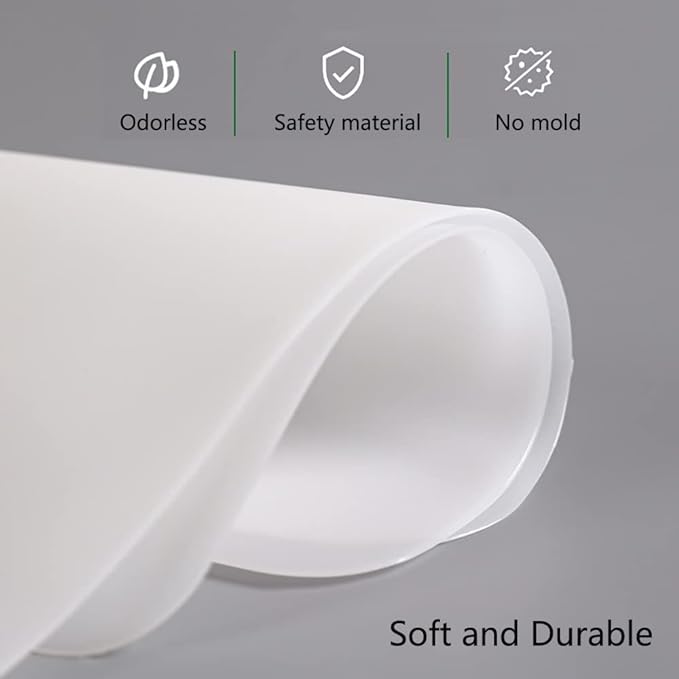 Silicone Tub Stopper Floor Drain Cover, 2 Pieces Sewer Anti-Odor Mat - Image 5