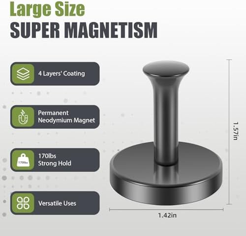 Neosmuk Magnetic Hooks Steel Tube Design - Image 6