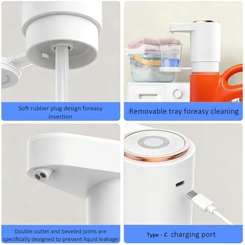 Electric Detergent Dispenser, Automatic Laundry Detergent Dispenser, Wireless - Image 6