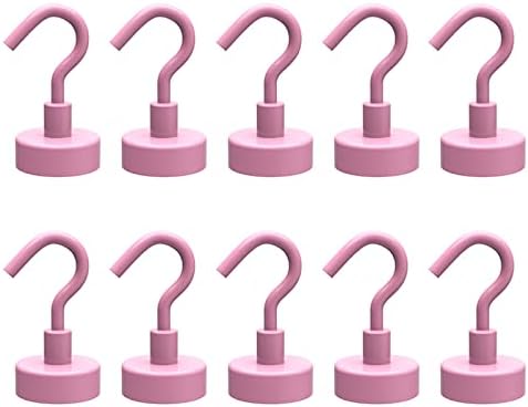 10Pieces Magnetic Utility Hooks Heavy-Duty Magnet-Hooks by Unknown