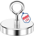 1000 LBS High Power Fishing Magnet, 3.54 Inch Rare Earth Magnet by Unknown