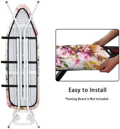 Ironing Board Cover, Stylish Iron Board Covers Standard Size Padding Decorative - Image 4