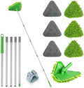 RONSUNG Wall Cleaner Mop, 82-Inch Handle, Baseboard Cleaner Tool, 6 Pads by RONSUNG