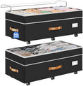 Budding Joy 80L 2 Pack Adjustable Under Bed Storage by BuddingJoy-BuildaJoyfulLifeforYou
