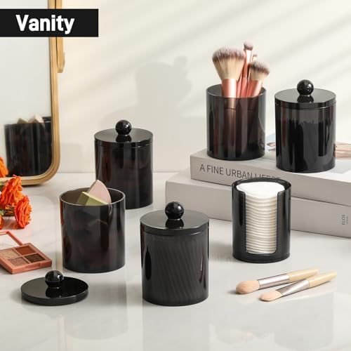 4 Pcs Acrylic Qtip Holder Dispenser - Image 5