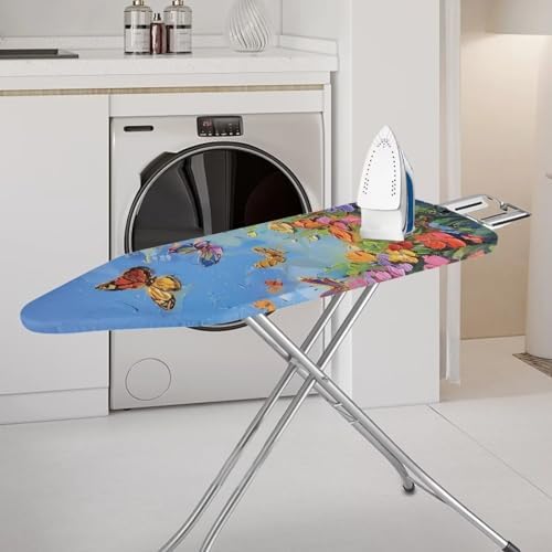 Oil Painting Floral Ironing Board Cover and Pad, Heat Reflective and Stain - Image 2