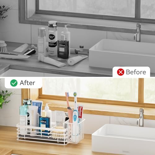 Yofidra Sponge Holder for Kitchen Sink Organizer Caddy: Sink Sponge - Image 5