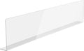 Acrylic Sink Splash Guard, Highly Transparent Fixed Splash Guard by Donkiyana