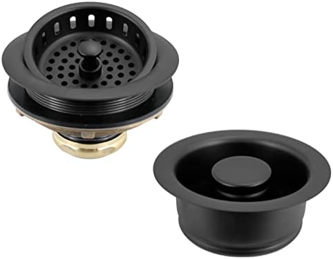 Westbrass A2165-62 4-1/4" OD Post Style Large Kitchen Basket Strainer by Westbrass