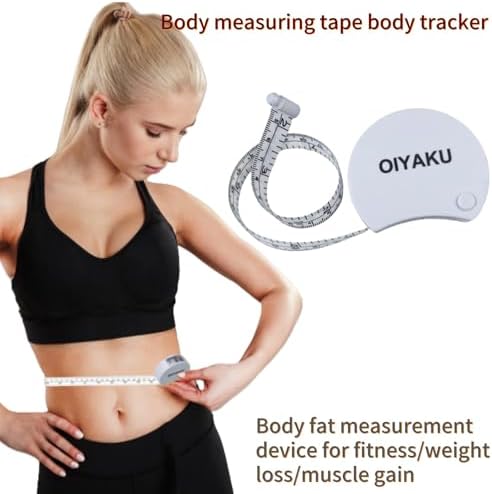 Body Measurement Tape Measure Fitness Tracking Tools Sewing Ruler 60" - Image 2
