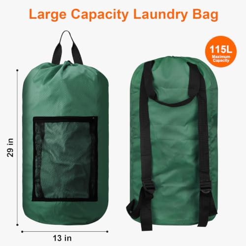 Laundry Bag Backpack Durable Laundry Bag - Image 2