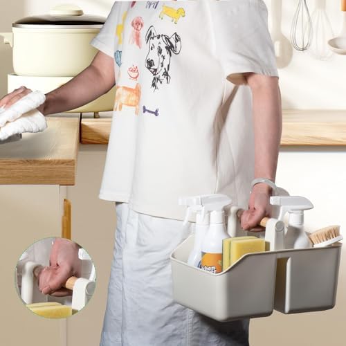 rejomiik Plastic Shower Caddy, Portable Basket - Image 6
