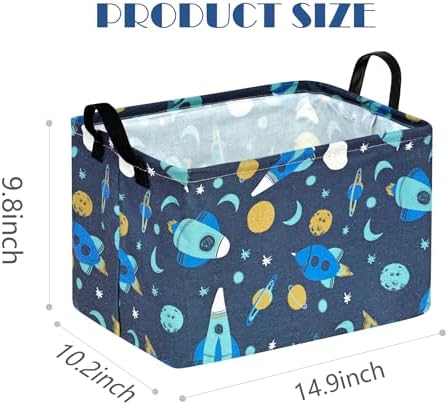 Baby Waterproof Storage Basket Toys Organizer Nursery Bins - Image 7