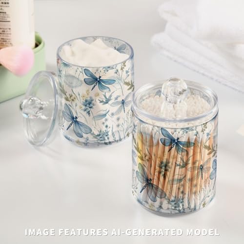 2-Pack Qtip Holder Dispenser - Image 4