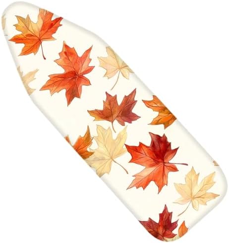 Nuxovilar 15x54 Autumn Maple Leaf Ironing Board Cover by Nuxovilar