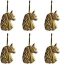 Two Fish Home Fashions Set of 12 Decorative Unicorn Shower Curtain Hooks by TwoFishHomeFashionLLC