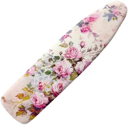 Pink Flower Ironing Board Cover and Pad Iron Pad Covers Resist Scorching and by Darisoco