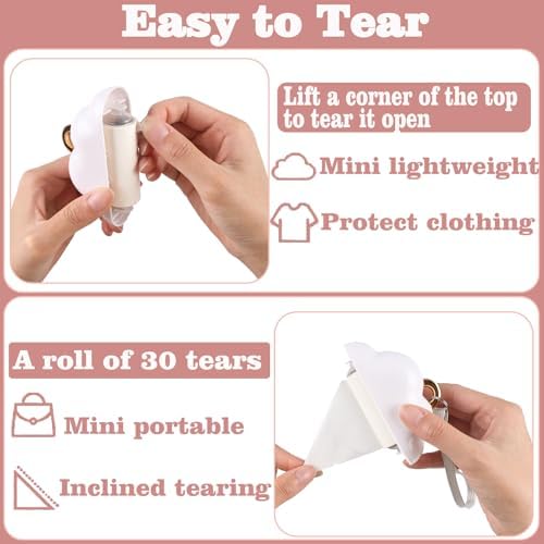 Mini Travel Lint Roller, Reusable Pet Hair Remover - Image 3