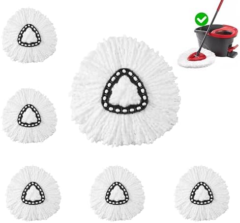 5Pack Mop Heads Replacements Compatible by Unknown