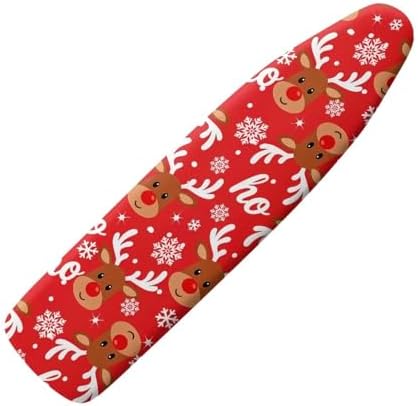 Ironing Board Cover Christmas Deer Print Stain Resistant Cover by Psesaysky