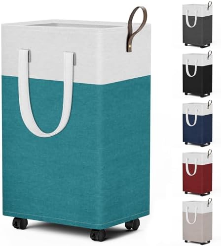HomeHacks 75L Rolling Laundry Basket by HomeHacks
