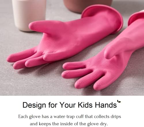 Myungjin Kids Reusable Multipurpose Waterproof Hand Protection Rubber Latex - Image 5