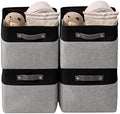 DECOMOMO Storage Bins, Large Fabric Storage Baskets by DECOMOMO