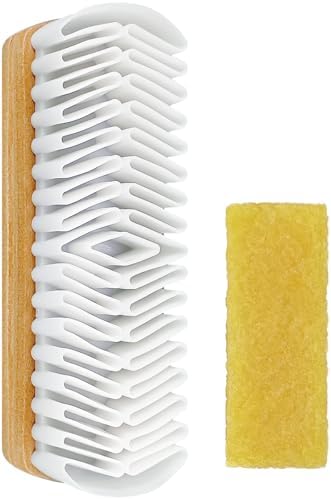 2Pcs Suede Shoe Brush and Eraser Suede Nubuck Cleaning Brush by Unknown