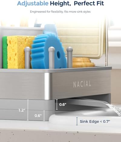 Nacial Kitchen Sink Organizer, Sink Caddy - Image 4