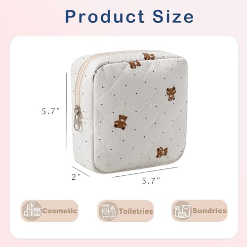 RSRSLEII Mini Quilted Makeup Pouch - Image 3