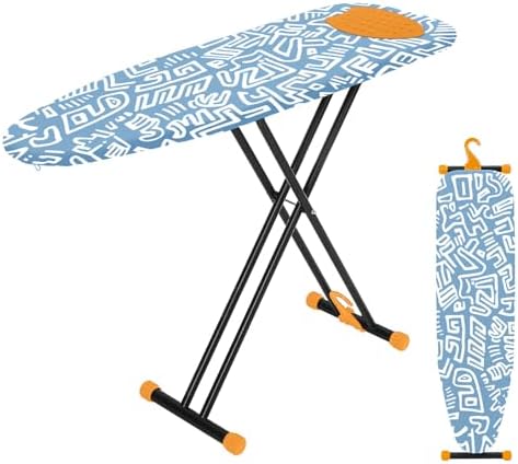 Large Full Size Ironing Board 54x14, RAINHOL Blue Iron Table by RAINHOL