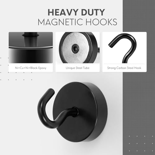 Neosmuk Magnetic Hooks Steel Tube Design - Image 4