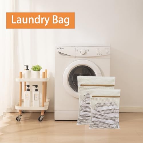 6Pcs Durable Honeycomb Mesh Laundry Bags - Image 6