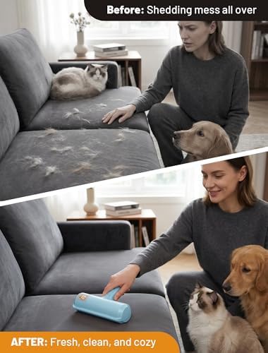 ORDORA Pet Hair Remover Roller, Reusable Lint Roller - Image 3