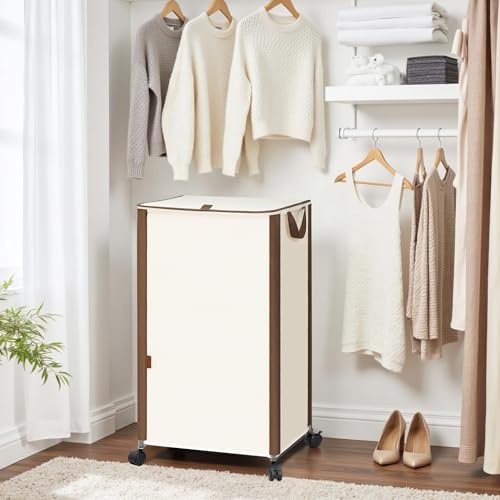 STORAGE MANIAC Rolling Laundry Hamper - Image 6