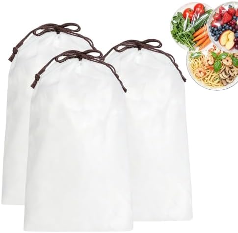 Disposable Stretch Food Covers, Elastic Bowl Covers, Plastic Wrap Alternat by Unknown