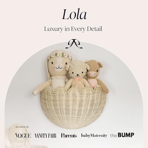 BEBE BASK Scalloped Wicker Wall Basket - Image 2