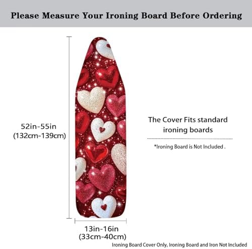 Love Heart Ironing Board Cover - Image 5
