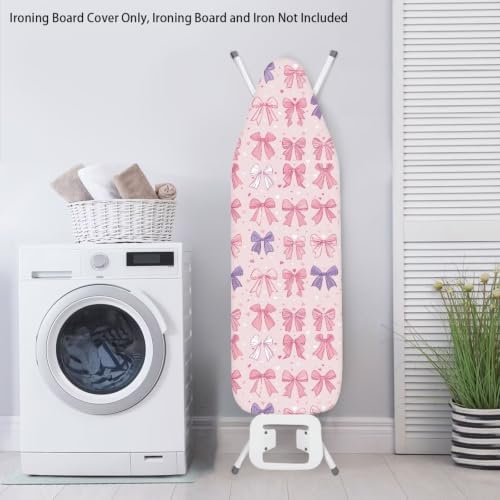 Multi Bowknot Ironing Board Cover Fits Standard Size Elasticized Edges Home - Image 3