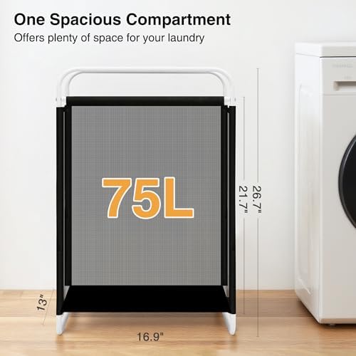 STO STO Laundry Hamper, 75L Laundry Basket - Image 5