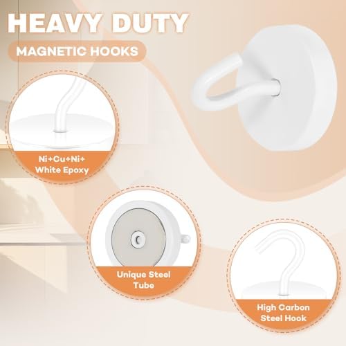 Neosmuk Magnetic Hooks Steel Tube Design - Image 6