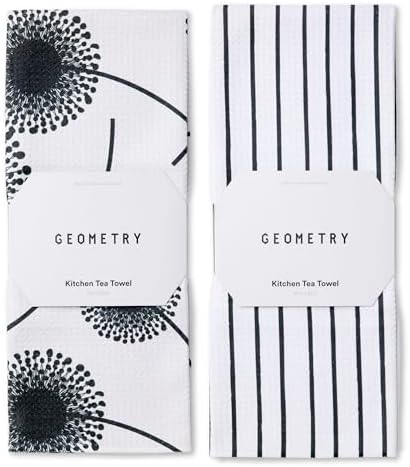 GEOMETRY Kitchen Tea Towels by GEOMETRY
