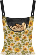 Sunflower Clothespin Organizer Bag Clothespin Bags by CREAMIC