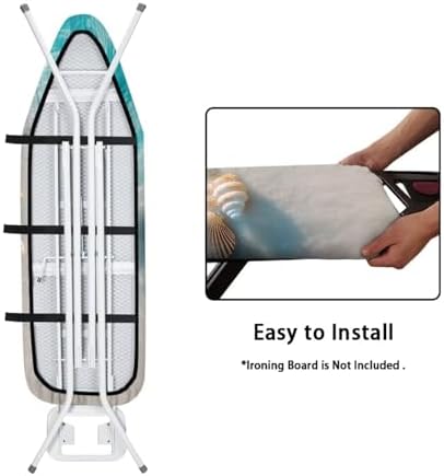 Standard Size Ironing Board Cover Protector Shell Starfish Beach Print Ironing - Image 4