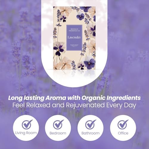 Brooklyn Fragrance Co. Spring Florals Sachet Bags – Lavender Scented Pouches – - Image 4