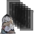 6 Pack Mesh Bag Drawstring for Storage, 23 x 35 Inch Net Bags by COIDEA