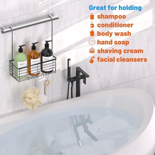 YUOROS 304 Stainless Steel Hanging Shower Caddy - Image 7