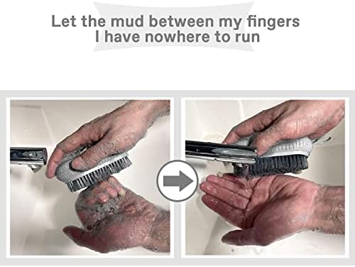 VWMYQ Heavy Duty Fingernail Scrub Brush, Durable Stiff Bristles Hand and Nail - Image 4