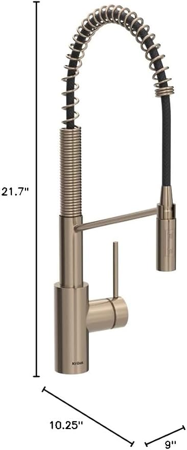KRAUS Oletto Touchless Sensor Commercial Pull-Down Single Handle Kitchen Faucet - Image 16